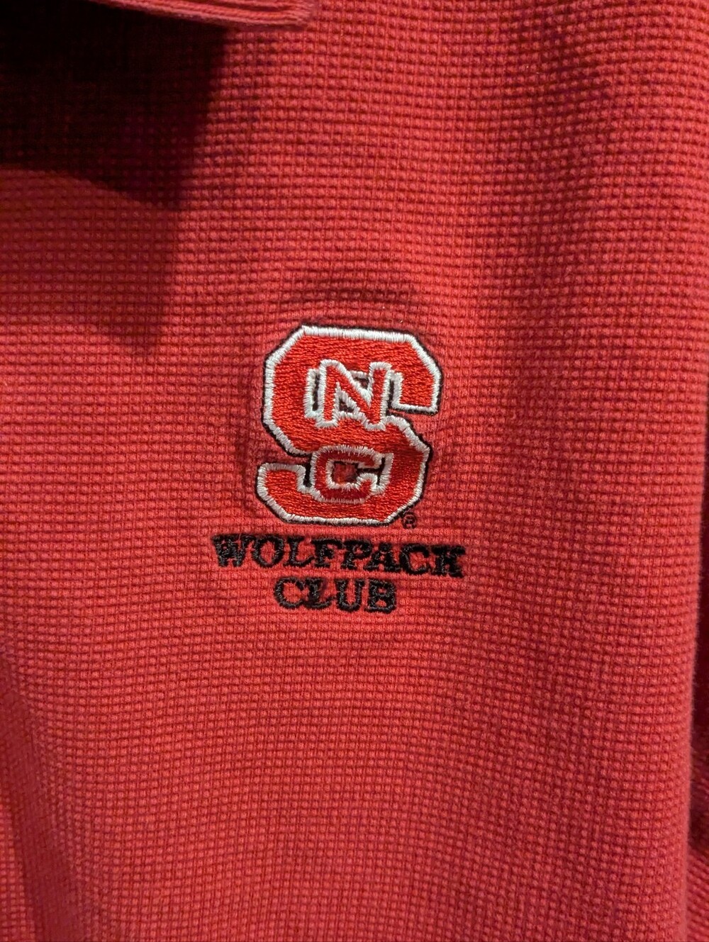 NC State Wolfpack Club Red Polo